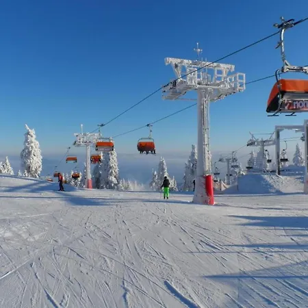 In The Mountains Only 500m From The Chairlift Dağ evi Loučná pod Klínovcem